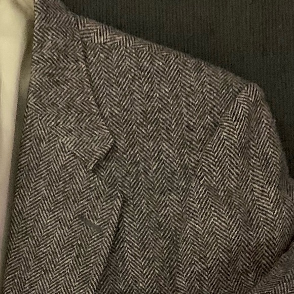 Lands' End Jackets & Coats Lands End Herringbone Wool Jacket Poshmark